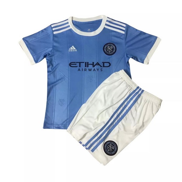 Heimtrikot New York City Kinder 2021-2022 Blau Günstige Fußballtrikots